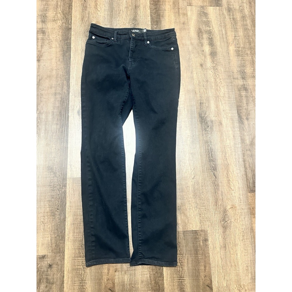 Lauren Ralph Lauren Black Jeans Size 8